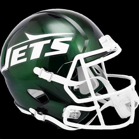 Caseys 9585563878 York Jets Riddell Replica Full Size Speed Style On ...