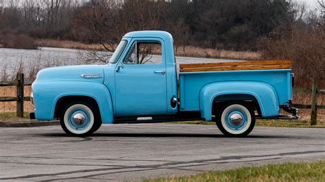 Glacier Blue 1953 Ford F 100 Should Never Be Put Out To Pasture Ford Trucks