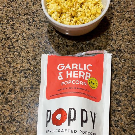 Poppy Garlic And Herb Popcorn Reviews Abillion