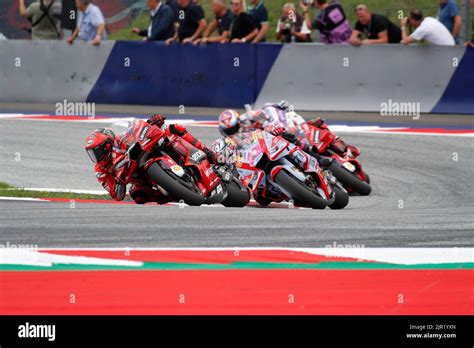 The 2022 Edition Of The Austriangp In Red Bull A1 Ring Circuit Where