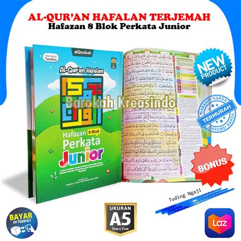 Mushaf Al Quran Hafalan Mudah Alquran Terjemah Hafazan Tanafus Junior