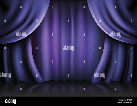 Background curtain stage. Vector illustration Stock Vector Image & Art ...