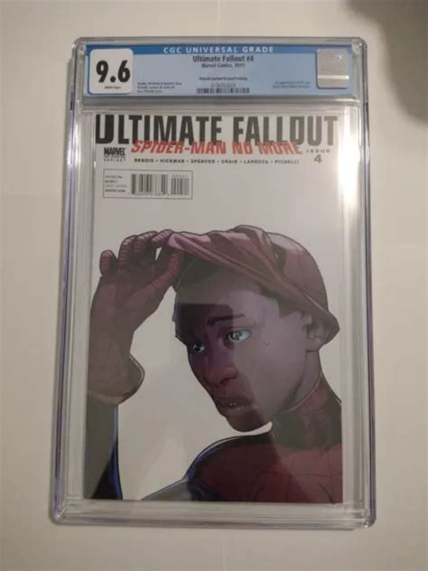 Ultimate Fallout Nd Print Pichelli Variant Cgc St Miles Morales