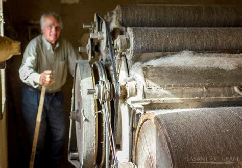 88 Yo Man Has Built a Wool Carding Machine from Scratch