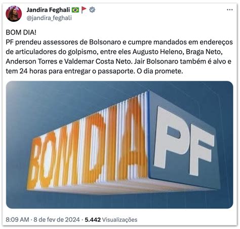 Aliados De Lula Comemoram Opera O Da Pf Contra Bolsonaro