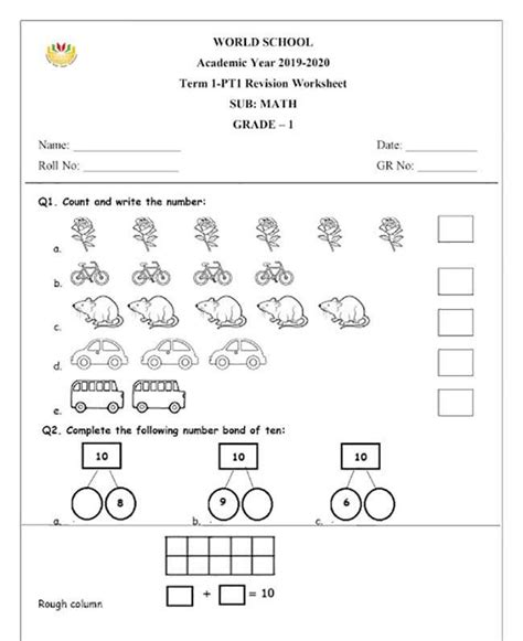 Math For Grade 1 ⭐️⭐️⭐️⭐️⭐️