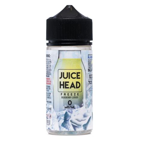 Blueberry Lemon Juice Head Extra Freeze Ml Mg Mg Best