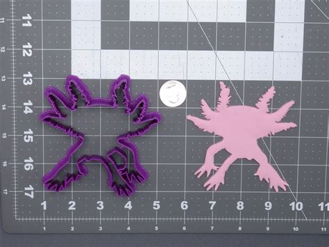 Axolotl G Cookie Cutter Silhouette Kato Baking Supplies