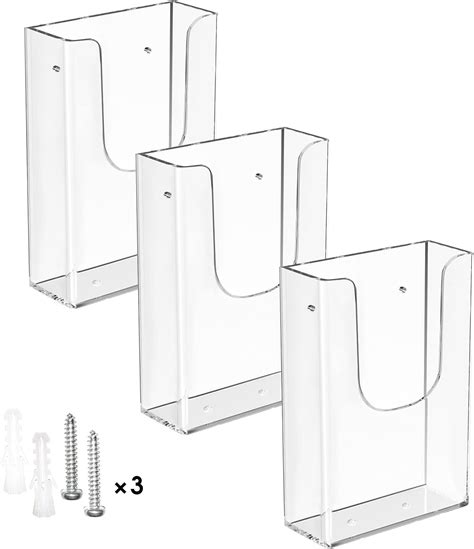 Amazon Maxgear Brochure Holder X Inch Flyer Holder Acrylic