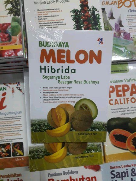 Jual Buku Budidaya Melon Hibrida Andri Daniel Di Lapak Barokah Book