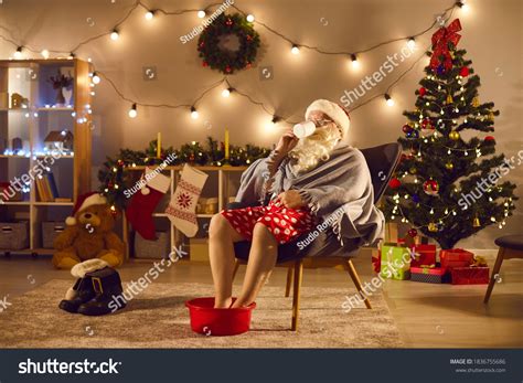 After Christmas Santa Over Royalty Free Licensable Stock Photos