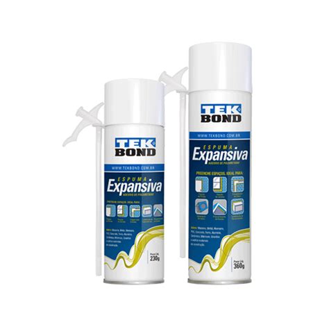 ESPUMA EXPANS PU 480G TEKBOND 500ML Repor Atacarejo