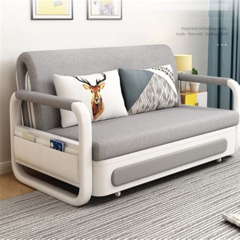 Sofá cama plegable multifuncional con asa Sofa bed living room