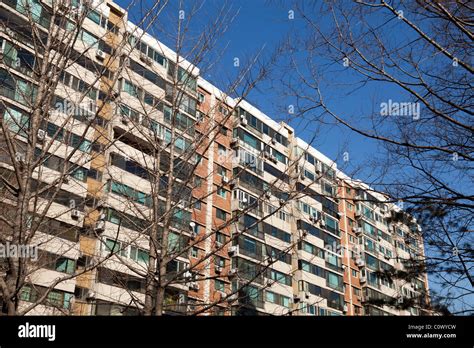Seoul Apartment Buildings Korea Hi Res Stock Photography And Images Alamy