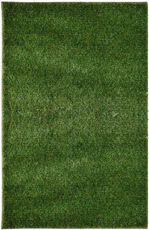 Area Rug Lanart Grass Shag Green 8 Ft X 10 Ft Indooroutdoor 100