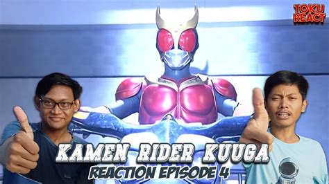 PERTAMA KALI KUUGA DAN MOTORNYA BERAKSI REACTION KAMEN RIDER KUUGA