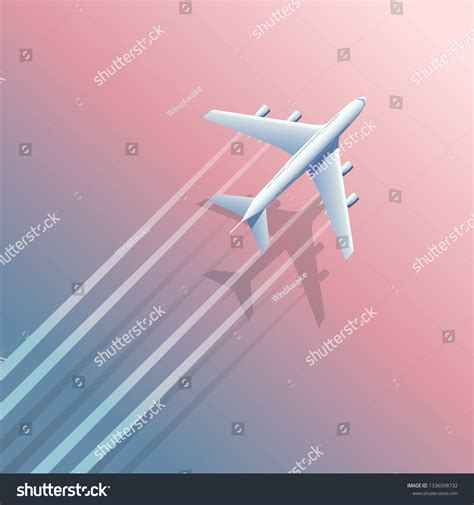 Flying aeroplane top view Images, Stock Photos & Vectors | Shutterstock