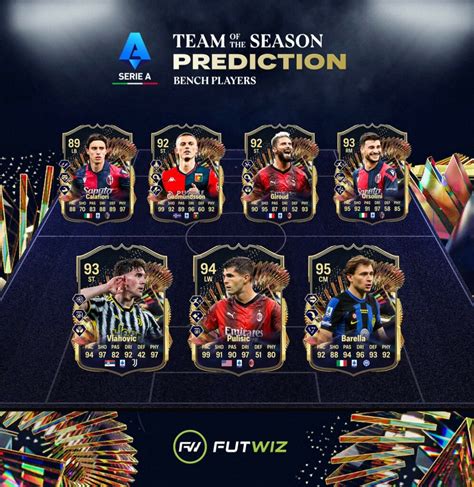 Fc Tots Squadra Della Stagione In Ultimate Team Weareutita