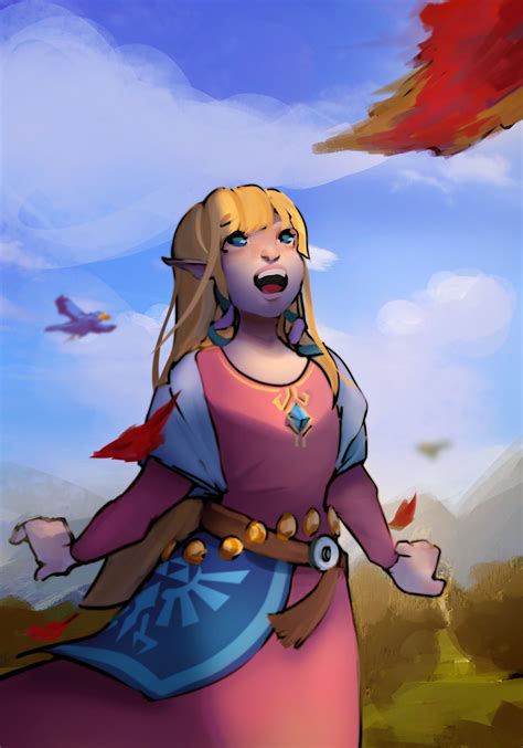 Princess Zelda Skyward Sword Fan Art