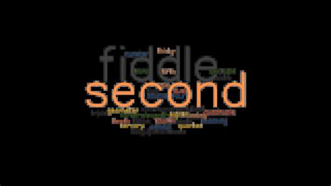 SECOND FIDDLE: Synonyms and Related Words. What is Another Word for SECOND FIDDLE? - GrammarTOP.com