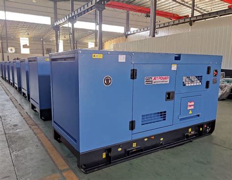 Three Phase Water Cooled 1500rpm 30kw 20 Kva Diesel Generator Super