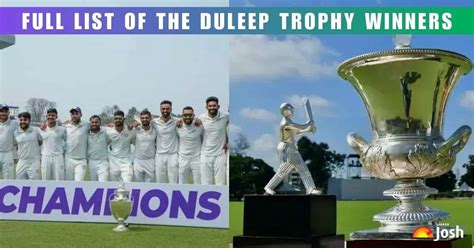 List Of The Duleep Trophy Winners