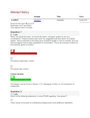 Mgt Week Quiz Pdf Attempt History Latest Attempt Time Score