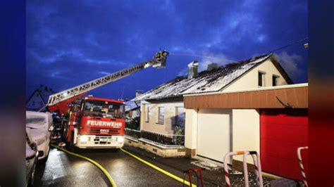 Technischer Defekt F Hrt Zu Dachstuhlbrand In Birkenfeld