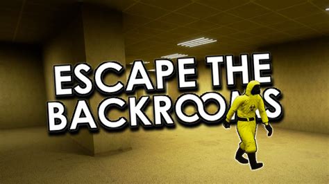 Two Idiots In The Backrooms Escape The Backrooms YouTube