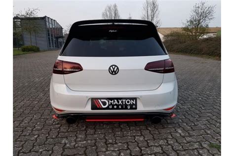 Maxton Design Heckdiffusor V F R Vw Golf Gti Clubsport H