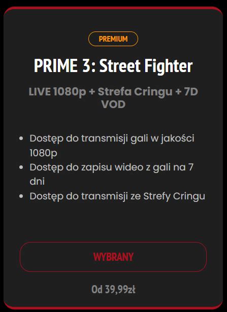 Prime Mma Ppv Gdzie Ogl Da Cena Ppv Ile Kosztuje Dost P