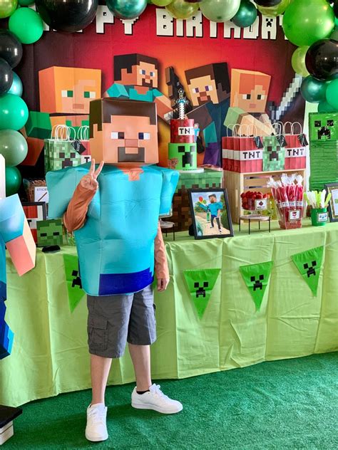 Minecraft birthday party | Minecraft birthday, Minecraft birthday party, Minecraft party