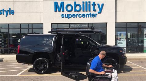 Msc Chevy Suburban Suv Wheelchair Accessible Vehicle Youtube