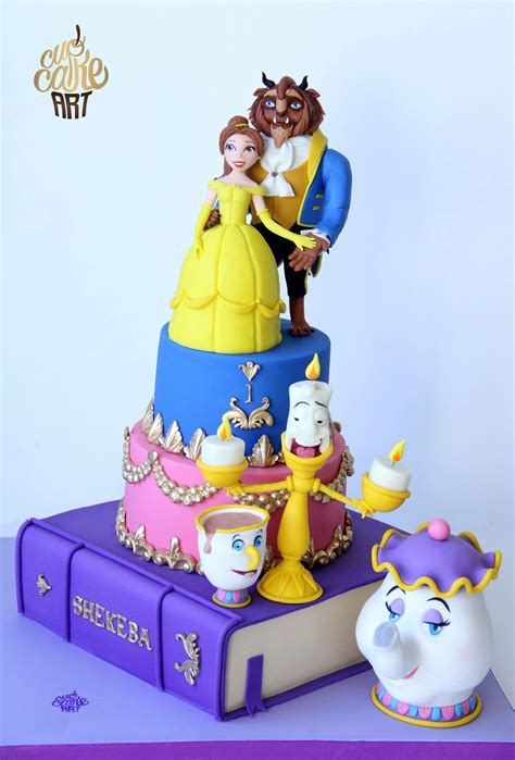 The Cake Of Beauty And The Beast Beauty And Beast Cake Beauty And