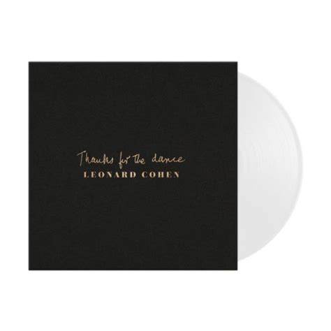 “thanks For The Dance” White Vinyl Cool Hunting®