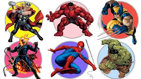 Spin Wheel Superhero Avengers Spiderman Hulk Thor Wolverine Ghost