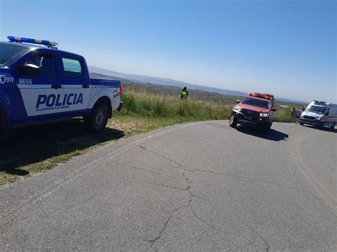 Un Motoclista Con Heridas De Consideraci N Al Caer En El Viejo Camino A