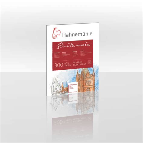 Hahnem Hle Britannia Aquarellblock Onlineshop