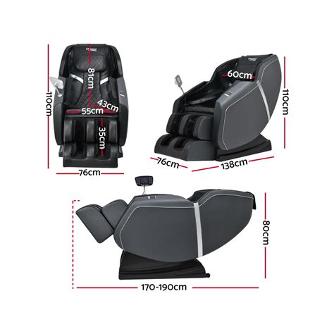 Livemor Electric Massage Chair Full Body Reclining Bunnings Australia