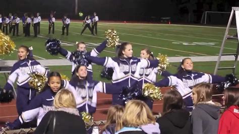 Roxbury Marching Band Cheerleading Halftime Show October 12 2012