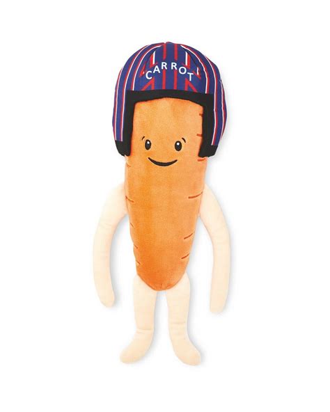 NEW Pilot Kevin The Carrot Plush Soft Toy