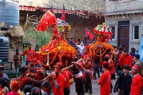 In Pics Chandra Binayaks Sindoor Jatra English MakaluKhabar