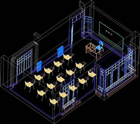 Polifunctional Center Dwg Block For Autocad Designs Cad