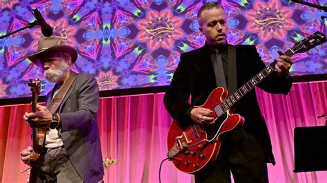 Jason Isbell Bob Weir Play Johnny B Goode For Michael J Fox