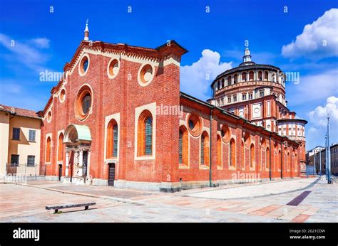 Milán Italia Iglesia Santa Maria delle Grazie en Milán famosa por