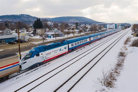 Budget Travel Amtrak Unveils New High Speed Low Carbon Trains With