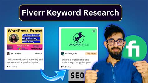 Fiverr Keyword Research Tool SEO How To Rank Fiverr Gig On First Page