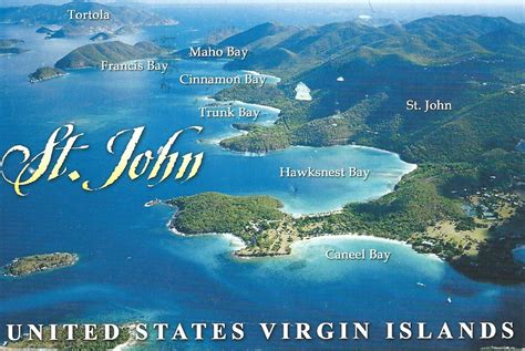 MY POSTCARD-PAGE: USA ~ St John - Virgin Islands National Park