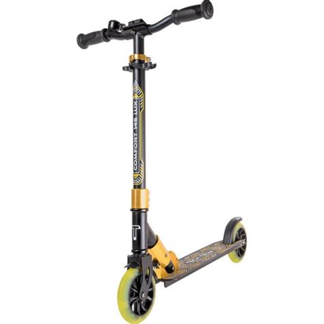 TECH TEAM COMFORT 145 LUX black/yellow NN007560. Купить Самокат на ...