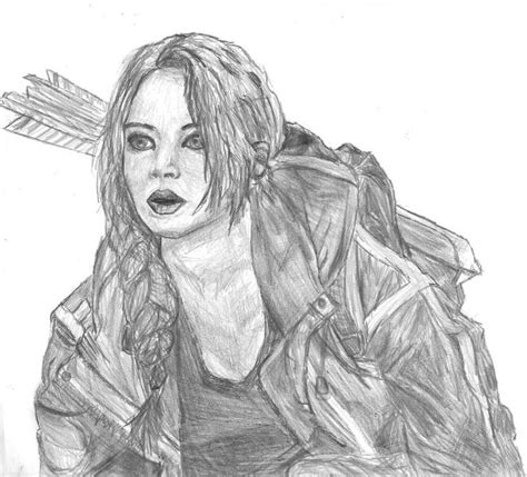 Pin By April Dikty Ordoyne On Hunger Games Katniss Everdeen Katniss Drawings